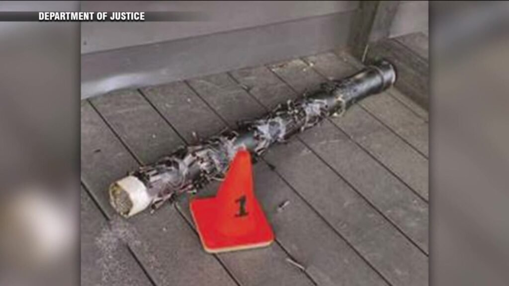 Man pleads guilty in pipe bomb attack on Massachusetts group