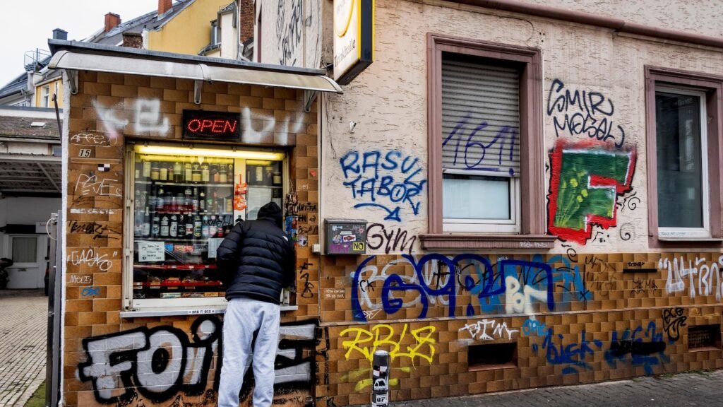 Under the banks' towers, Frankfurt's humble water houses bring the